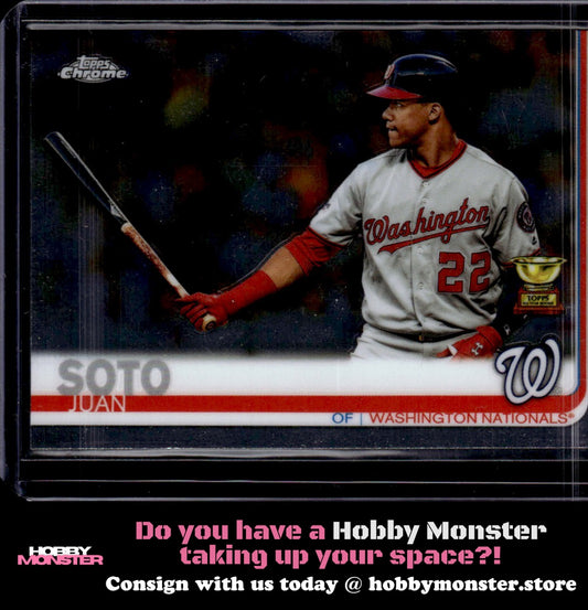 2019 Topps Chrome Juan Soto Washington Nationals