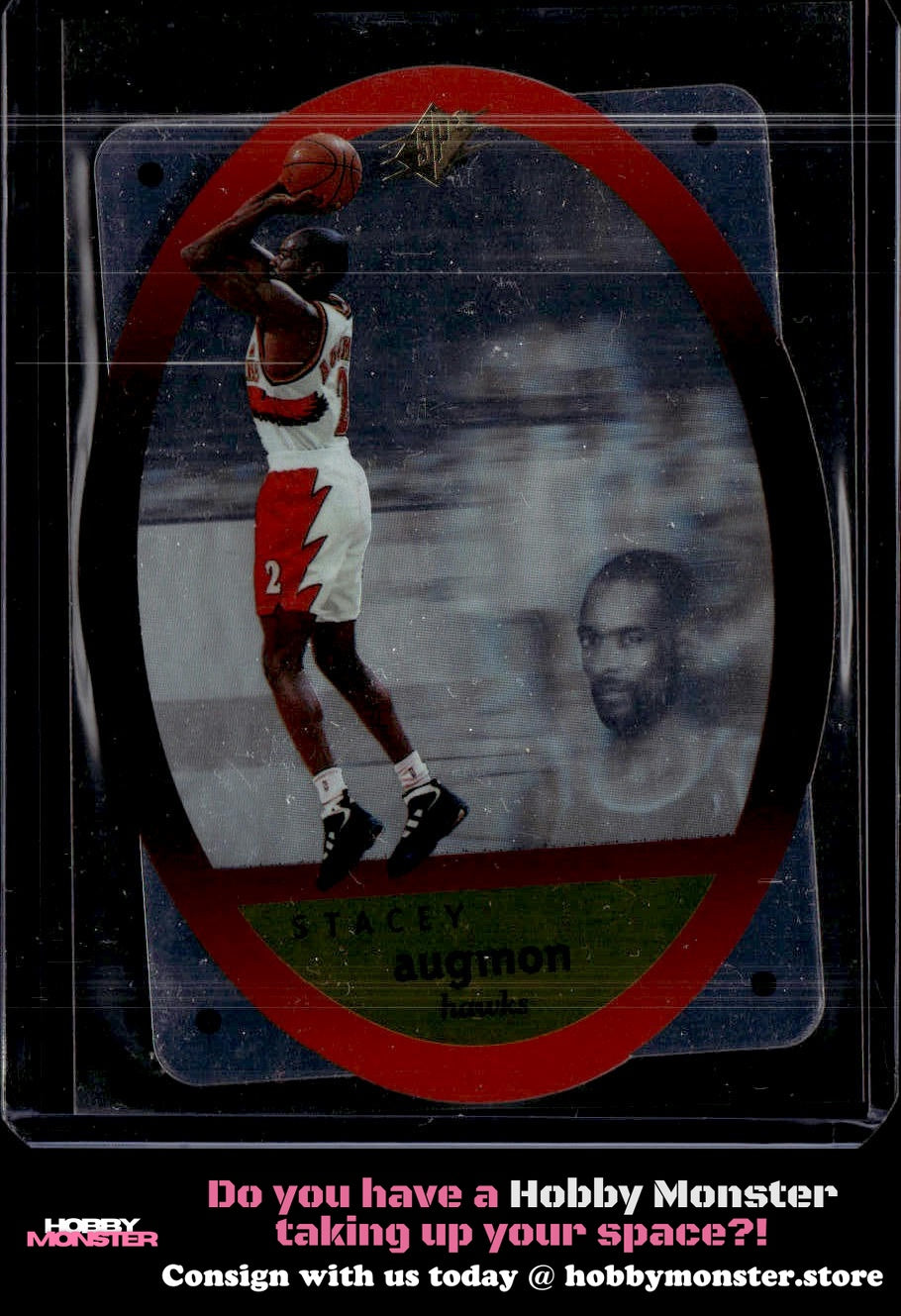 1996 SPx Stacey Augmon Atlanta Hawks