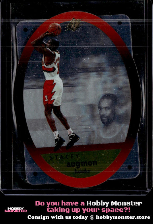 1996 SPx Stacey Augmon Atlanta Hawks