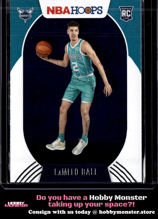 2020-21 Hoops LaMelo Ball Rookie Charlotte Hornets