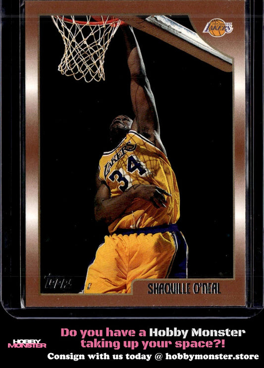 1998-99 Topps Shaquille O'Neal Los Angeles Lakers