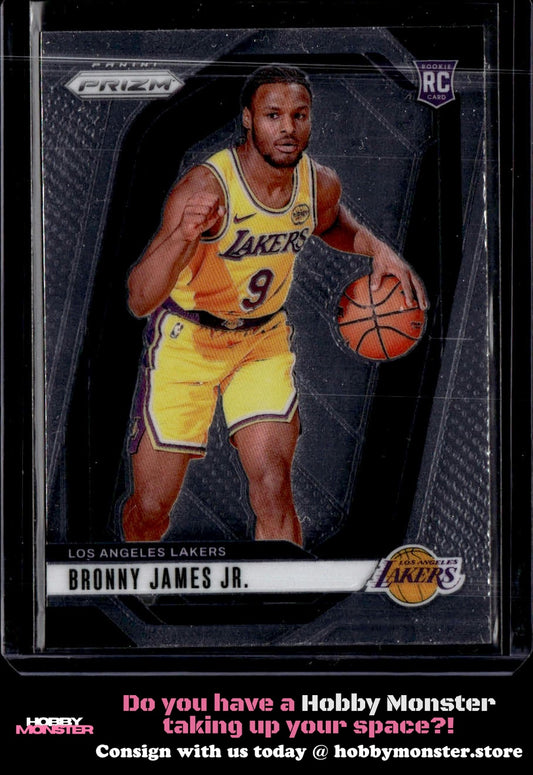 2024-25 Panini Prizm Bronny James Jr. Rookie Los Angeles Lakers