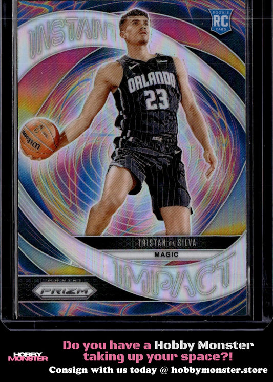 2024-25 Panini Prizm Tristan da Silva Instant Impact Orlando Magic