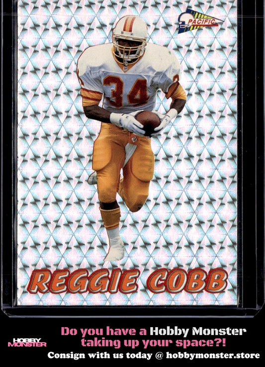1993 Pacific Prisms Reggie Cobb Tampa Bay Buccaneers