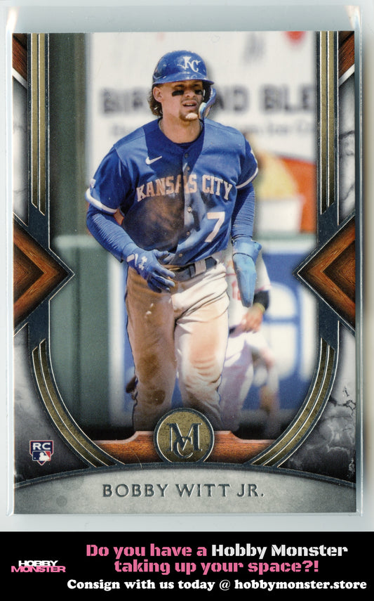 2022 Topps Museum Collection Bobby Witt Jr. Rookie Kansas City Royals