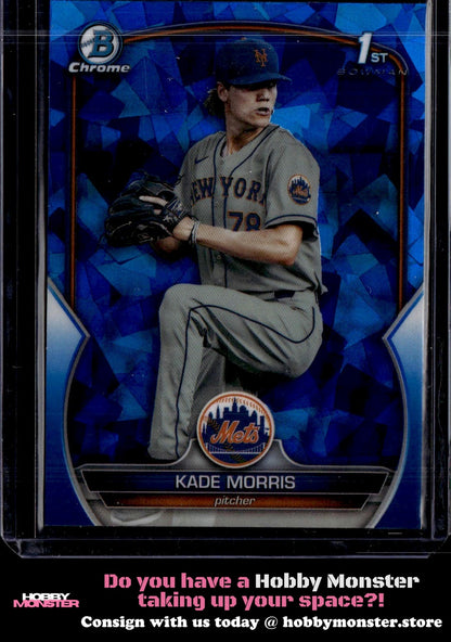 2023 Bowman Draft Sapphire Edition Kade Morris New York Mets