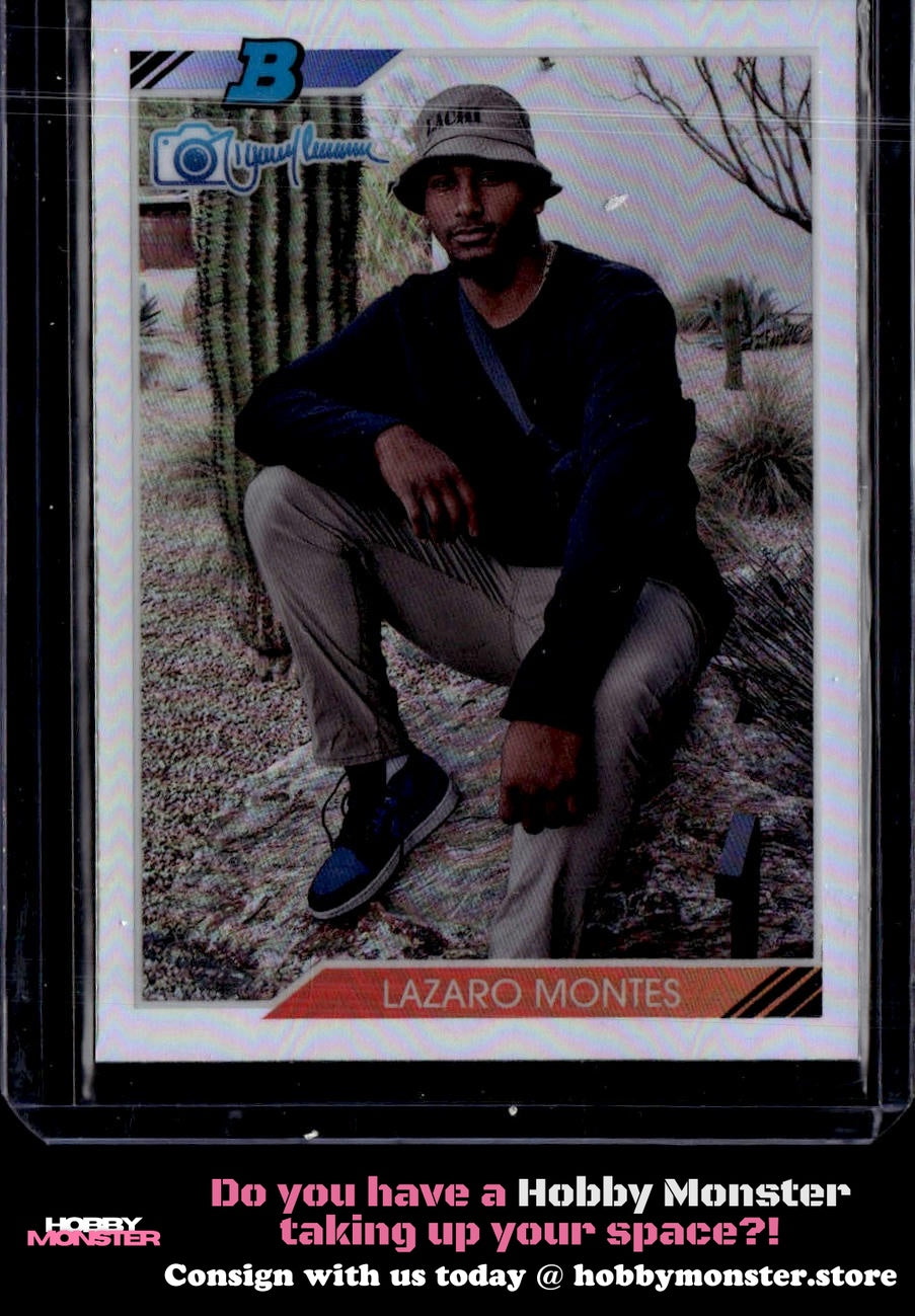 2023 Bowman's Best Lazaro Montes 1992 Bowman by Randy Johnson Seattle Mariners