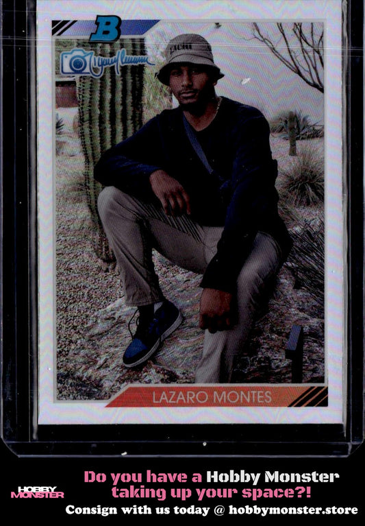 2023 Bowman's Best Lazaro Montes 1992 Bowman by Randy Johnson Seattle Mariners