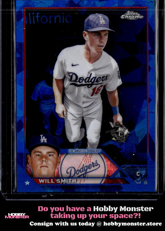 2023 Topps Chrome Sapphire Edition Will Smith Los Angeles Dodgers