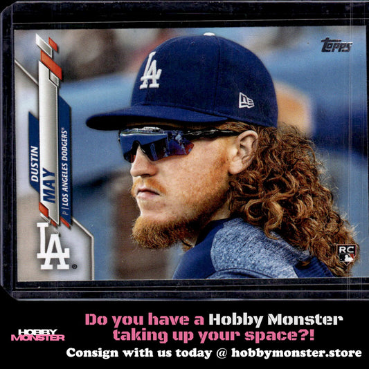 2020 Topps Dustin May SP Rookie Los Angeles Dodgers