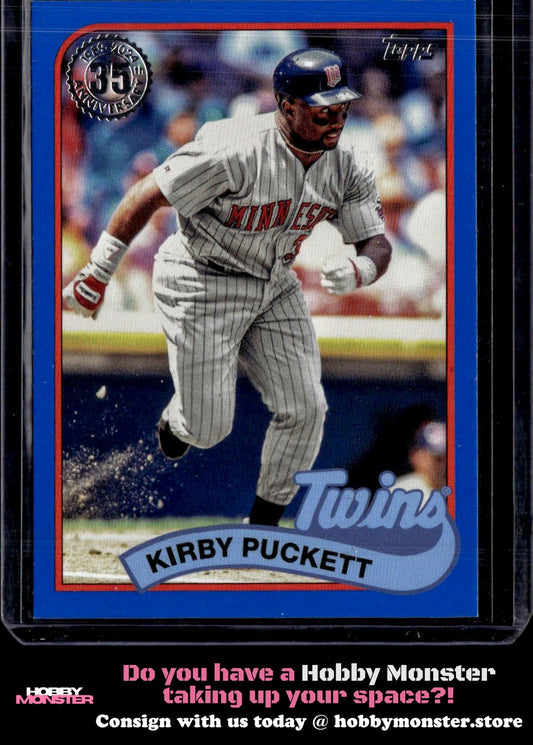 2024 Topps Kirby Puckett 1989 Blue Twins