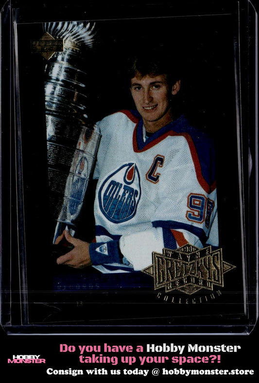 1995-96 Upper Deck Wayne Gretzky's Record Collection Edmonton Oilers