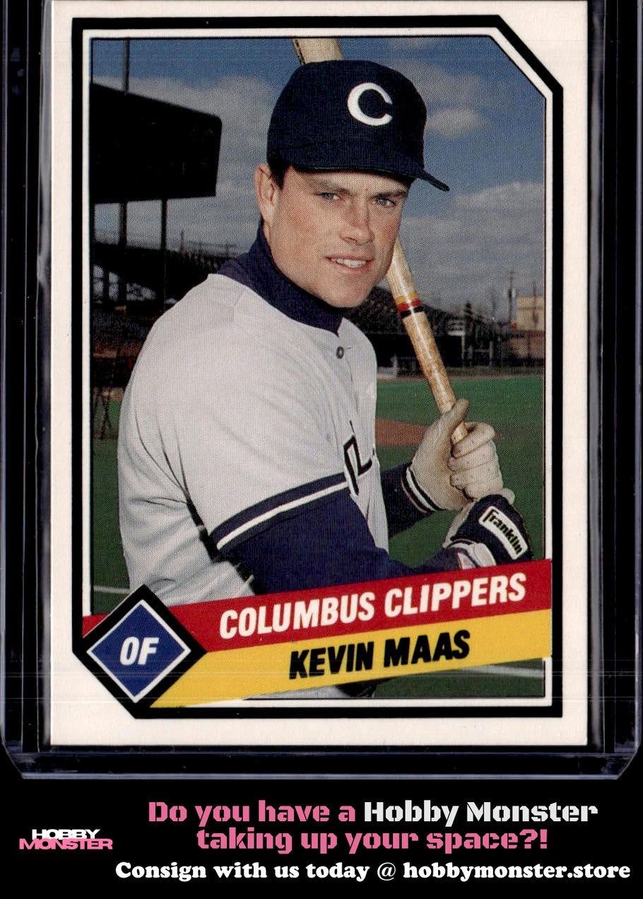 1989 CMC Columbus Clippers Kevin Maas Columbus Clippers