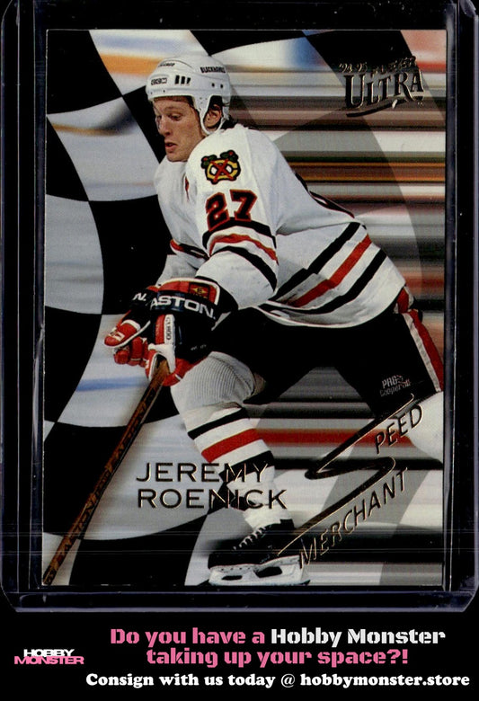 1994-95 Ultra Jeremy Roenick Speed Merchants Chicago Blackhawks