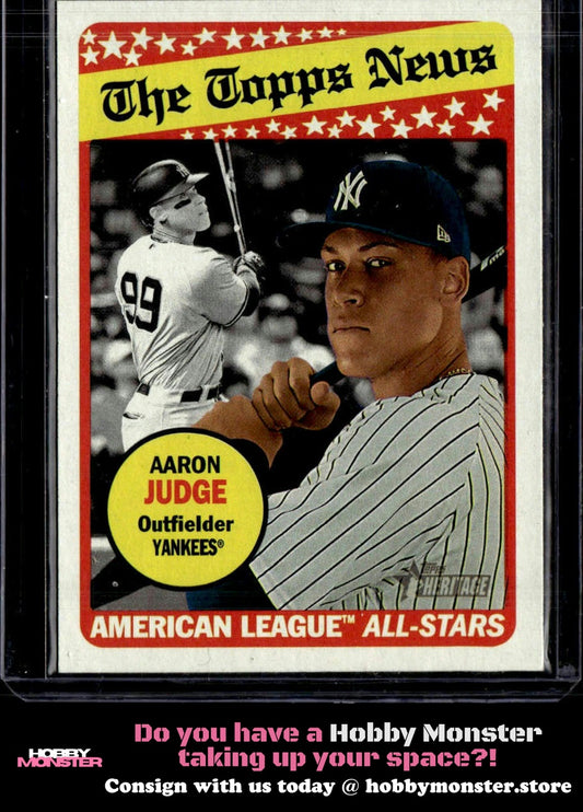 2018 Topps Heritage Aaron Judge New York Yankees