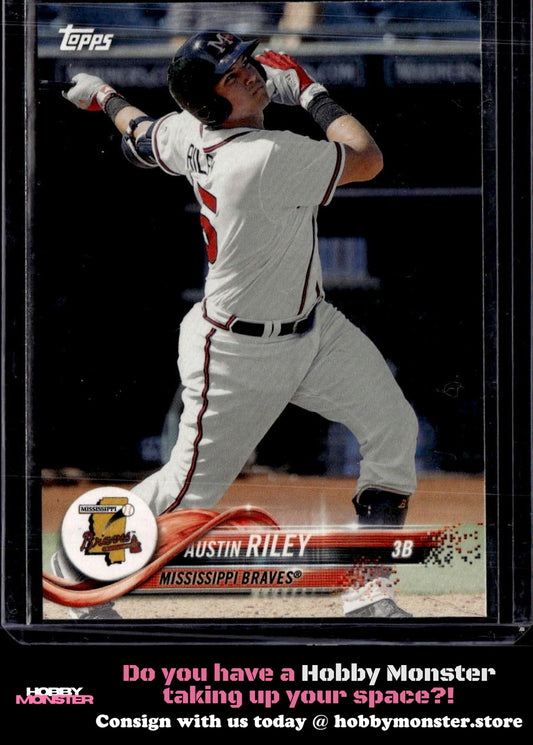 2018 Topps Pro Debut Austin Riley Mississippi Braves
