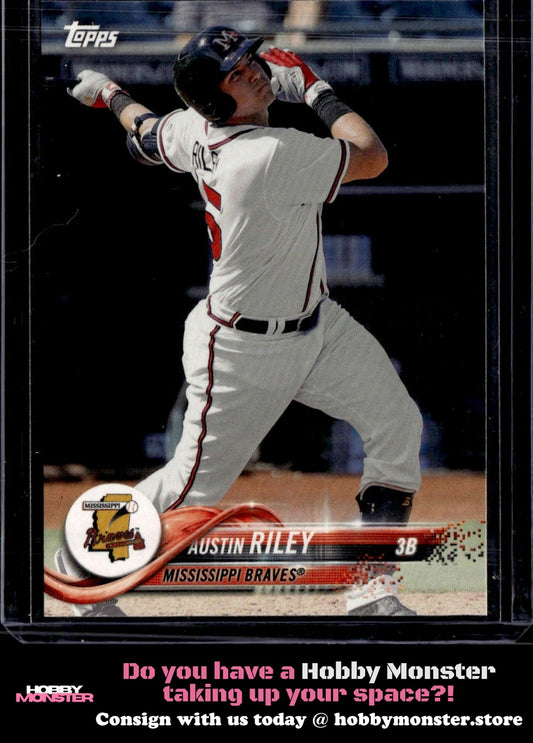 2018 Topps Pro Debut Austin Riley Mississippi Braves C