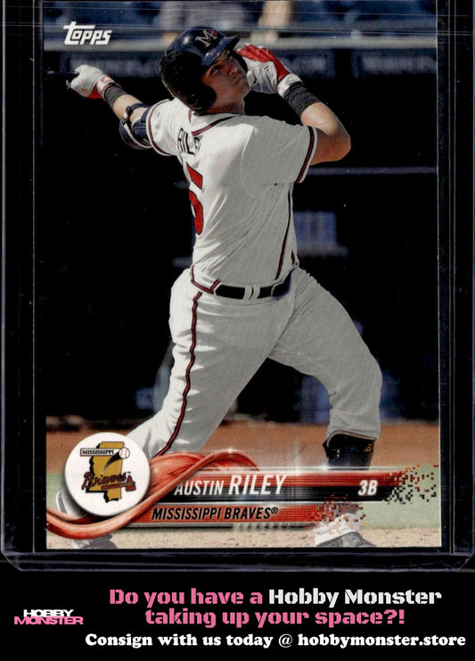 2018 Topps Pro Debut Austin Riley Mississippi Braves D