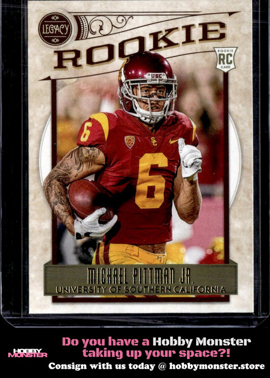 2020 Panini Legacy Michael Pittman Jr. Rookie USC Trojans