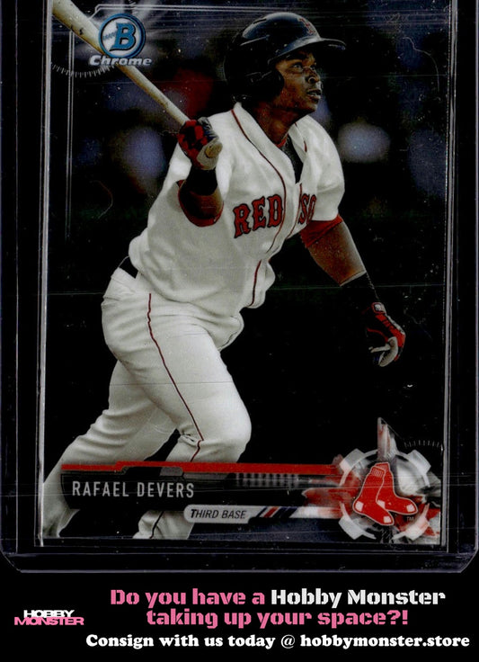 2017 Bowman Rafael Devers Chrome Prospects Boston Red Sox