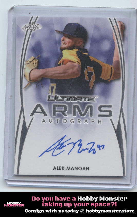 2019 Leaf Ultimate - Ultimate Arms Autographs Alek Manoah Auto