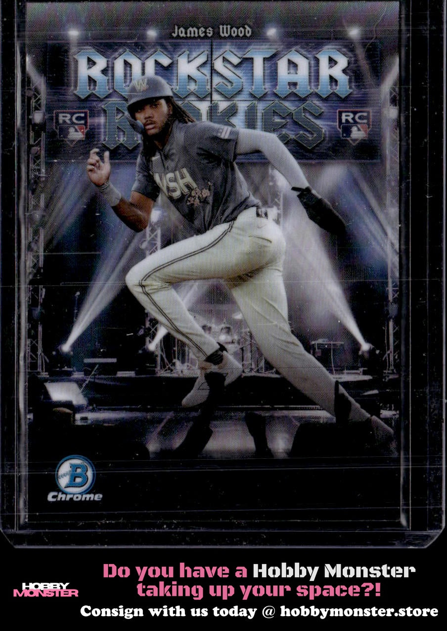 2025 Bowman James Wood Rockstar Rookies Washington Nationals