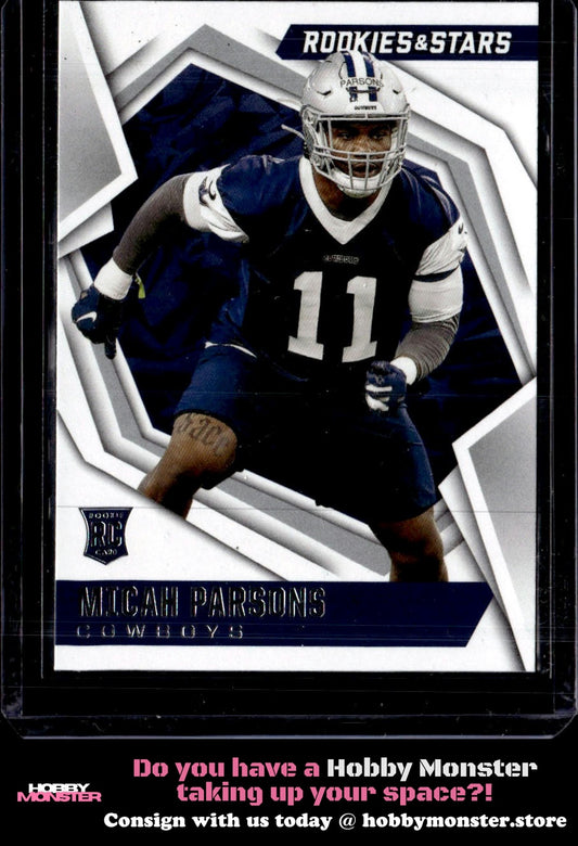 2021 Panini Rookies & Stars Micah Parsons Rookie Dallas Cowboys