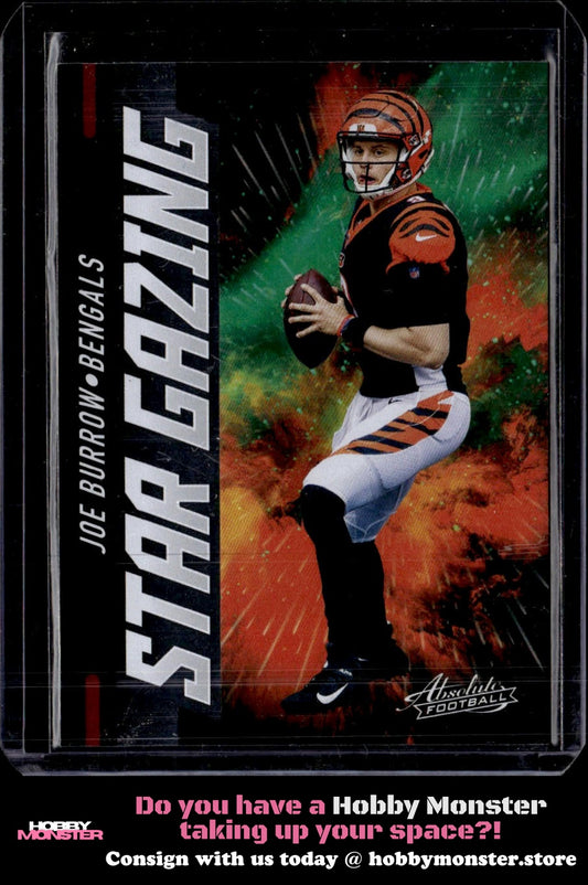 2021 Panini Absolute Joe Burrow Star Gazing Cincinnati Bengals
