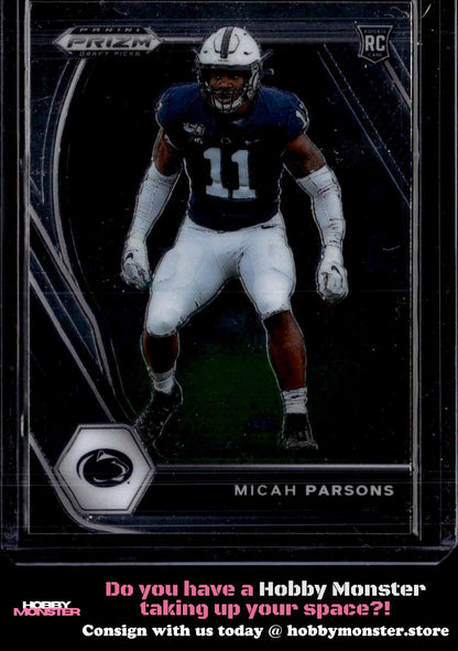 2021 Panini Prizm Draft Picks Collegiate Micah Parsons Penn State Nittany Lions