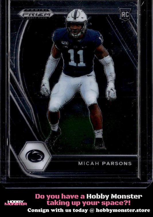 2021 Panini Prizm Draft Picks Collegiate Micah Parsons Penn State Nittany Lions