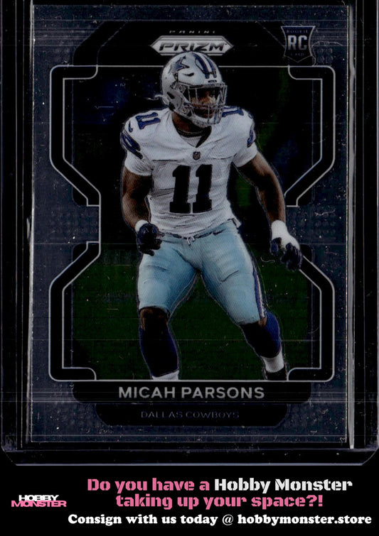 2021 Panini Prizm Micah Parsons Rookie Dallas Cowboys