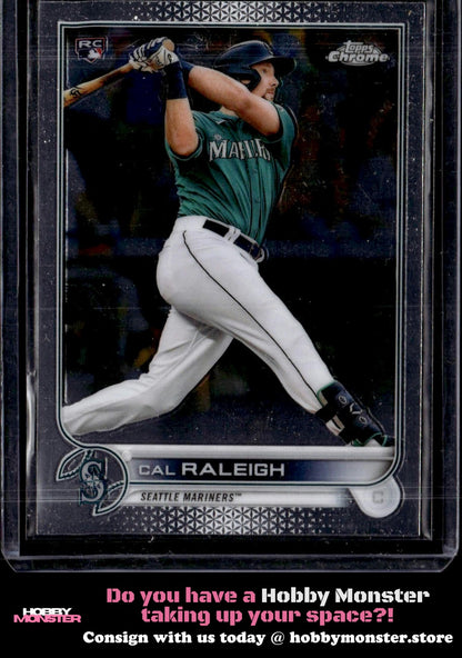 2022 Topps Chrome Cal Raleigh Rookie Seattle Mariners