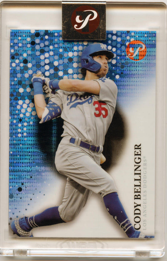 2022 Topps Pristine Cody Bellinger Pristine Blue #/75 Los Angeles Dodgers