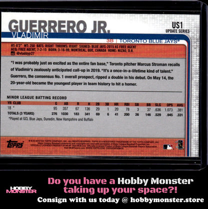 2019 Topps Update Vladimir Guerrero Jr. Rookie Toronto Blue Jays