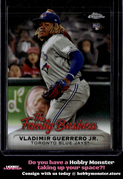 2019 Topps Update Vladimir Guerrero Jr. The Family Business Toronto Blue Jays