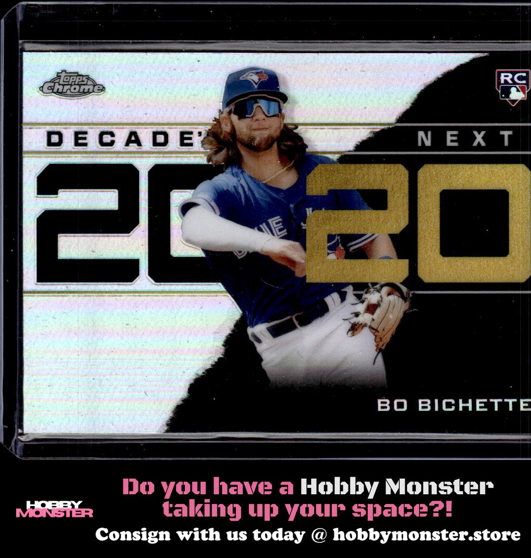 2020 Topps Chrome Update Bo Bichette Decade's Next Toronto Blue Jays