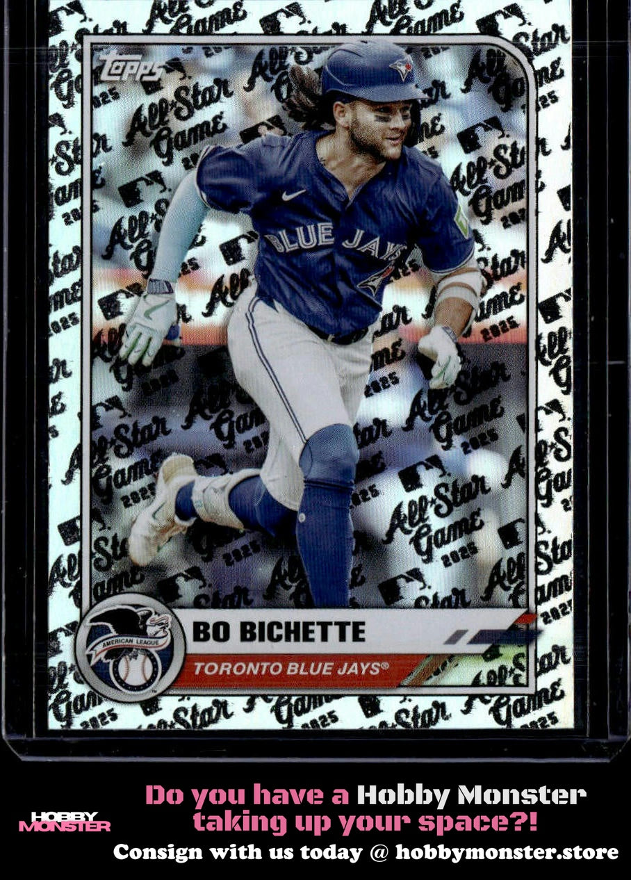 2025 Topps All-Star Game Bo Bichette Rainbow Foil Toronto Blue Jays