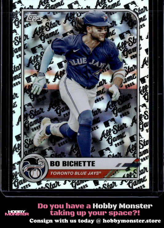 2025 Topps All-Star Game Bo Bichette Rainbow Foil Toronto Blue Jays