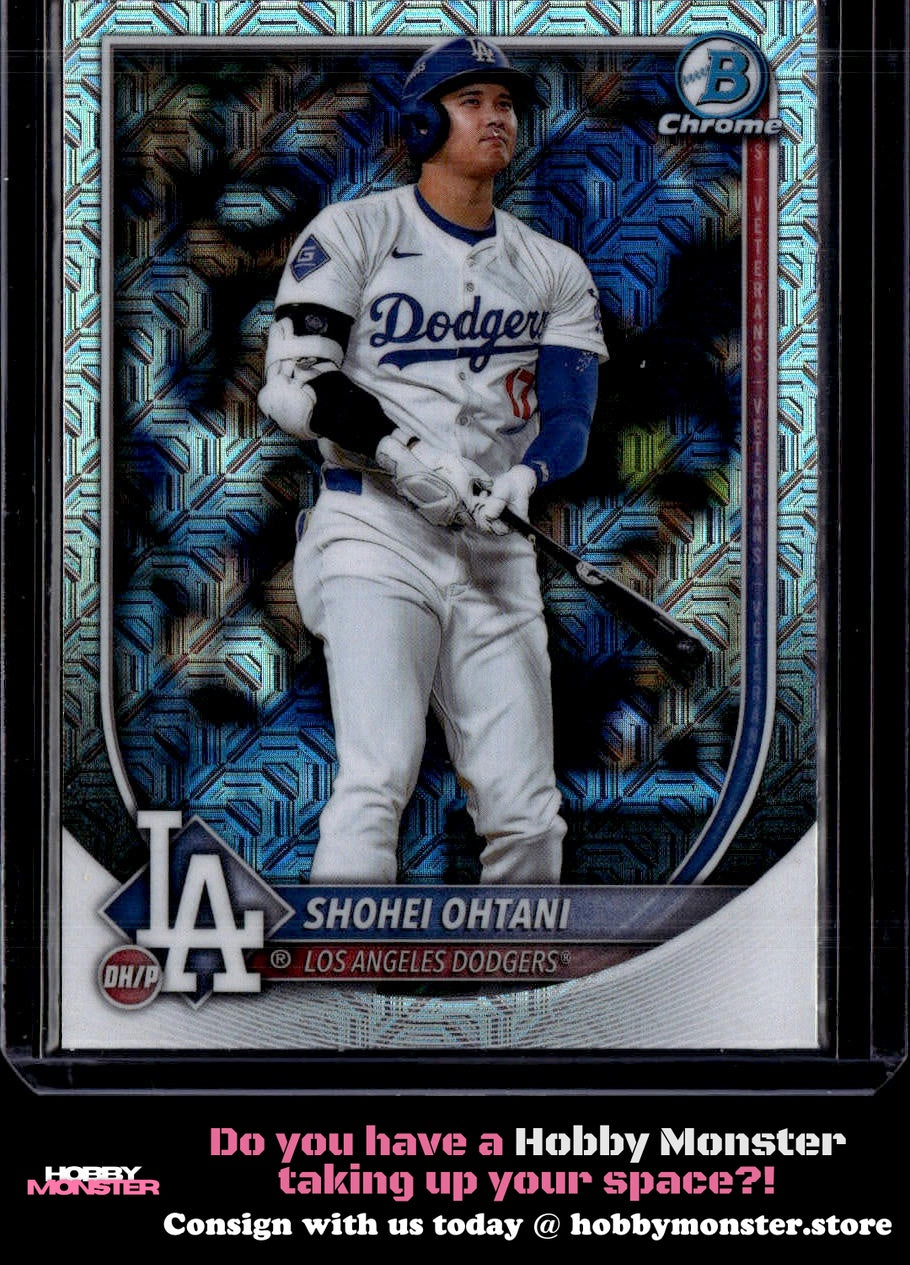 2025 Bowman Shohei Ohtani Chrome Mojo Refractor Los Angeles Dodgers