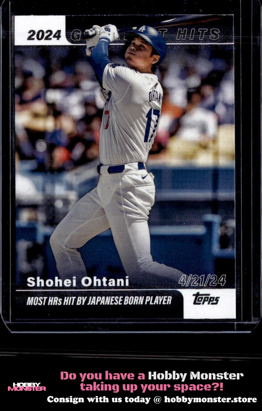 2025 Topps Shohei Ohtani 2024 Greatest Hits Los Angeles Dodgers