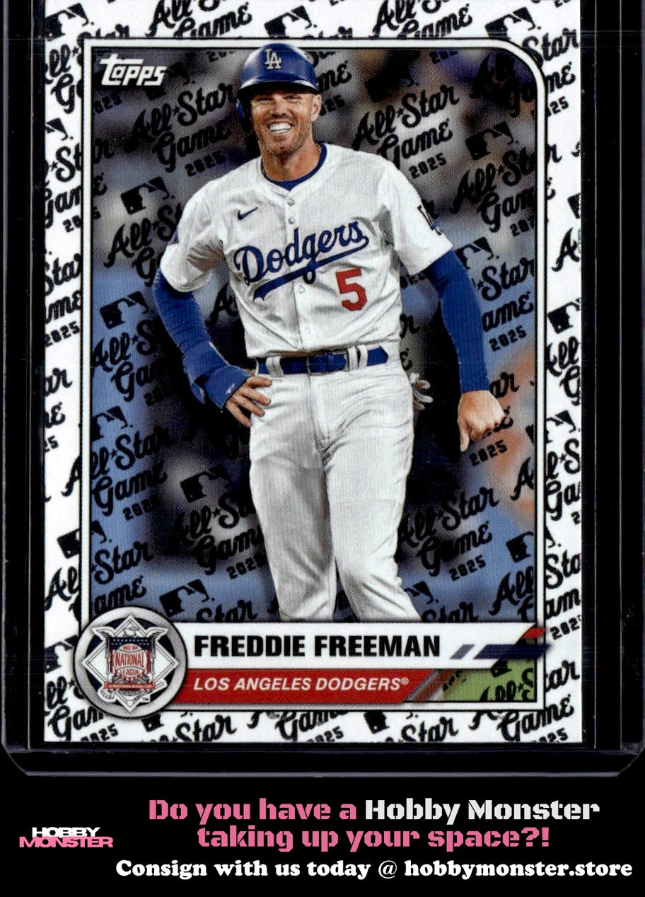 2025 Topps All-Star Game Freddie Freeman Los Angeles Dodgers