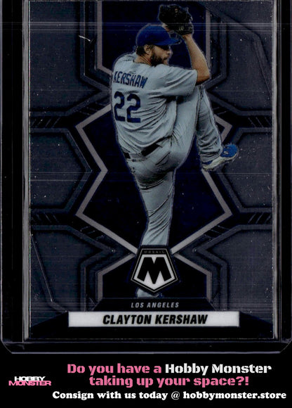 2022 Panini Mosaic Clayton Kershaw Los Angeles Dodgers