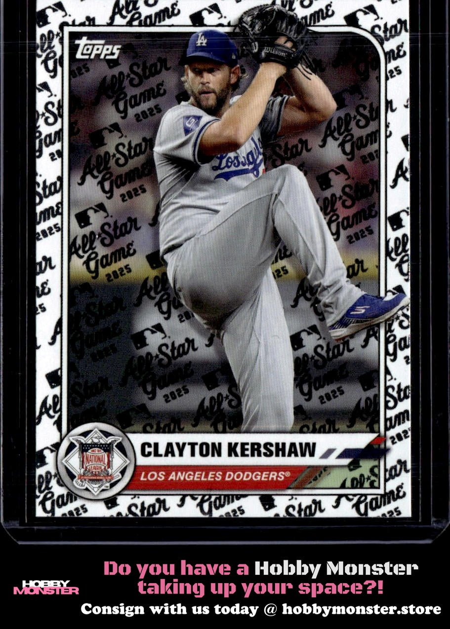 2025 Topps All-Star Game Clayton Kershaw Los Angeles Dodgers