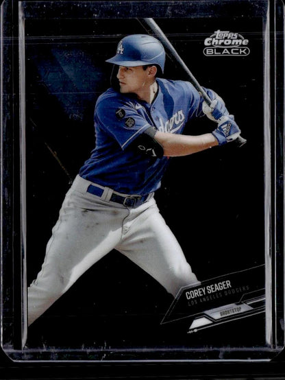 2021 Topps Chrome Black Corey Seager Los Angeles Dodgers