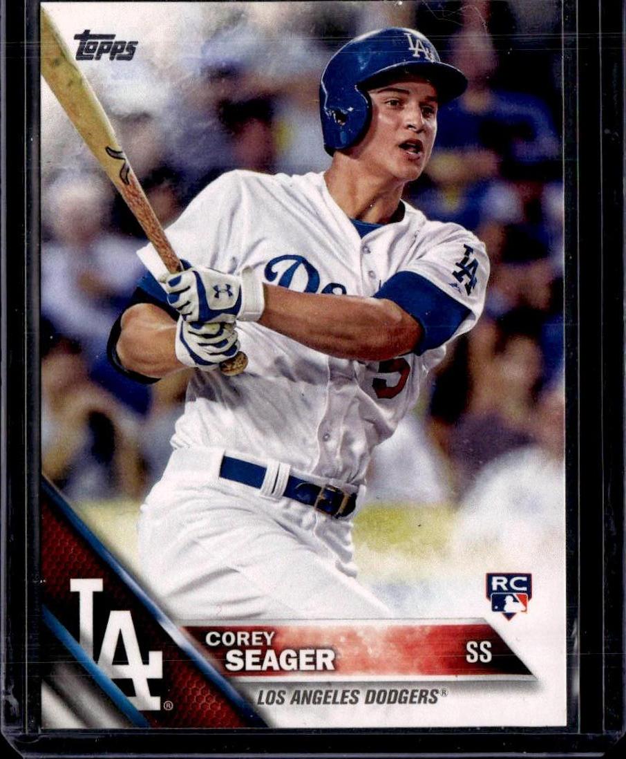 2016 Topps Corey Seager Rookie Los Angeles Dodgers