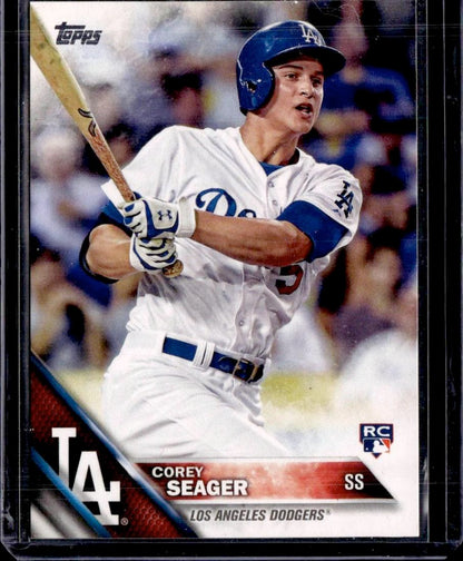 2016 Topps Corey Seager Rookie Los Angeles Dodgers