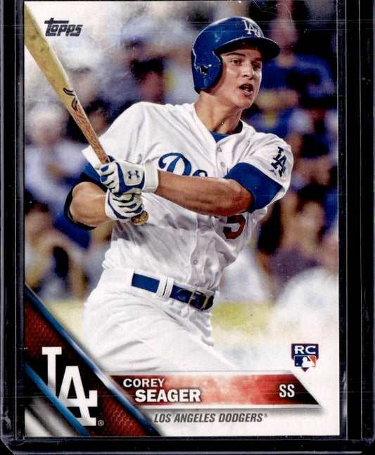 2016 Topps Corey Seager Rookie Los Angeles Dodgers