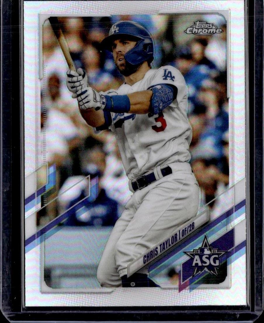 2021 Topps Update Chris Taylor 2021 MLB All-Stars Blue Los Angeles Dodgers