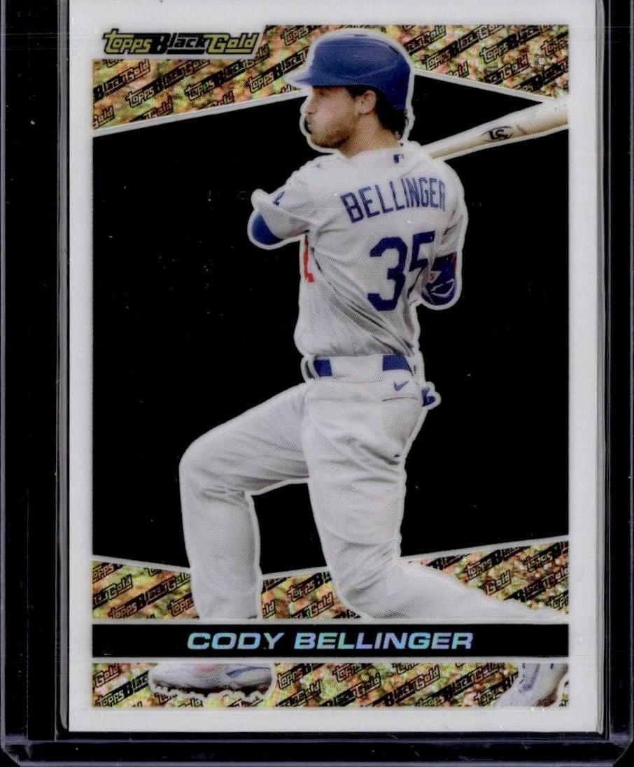 2021 Topps Chrome Update Cody Bellinger Topps Black Gold Los Angeles Dodgers