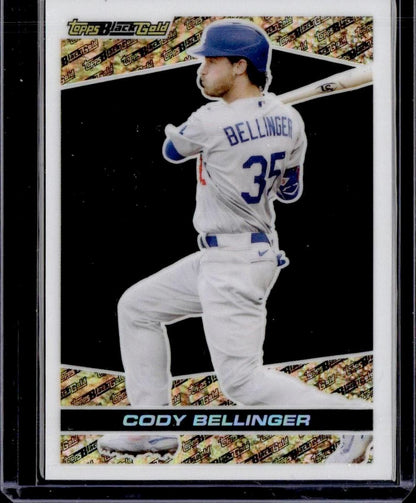 2021 Topps Chrome Update Cody Bellinger Topps Black Gold Los Angeles Dodgers